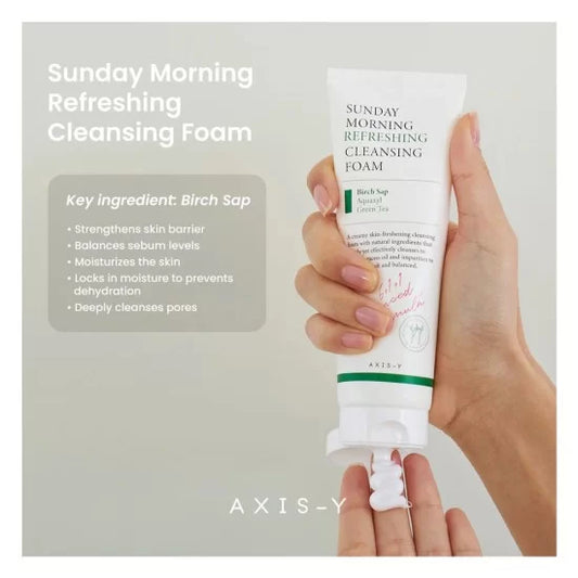 AXIS-Y - Sunday Morning Refreshing Cleansing Foam 120ml